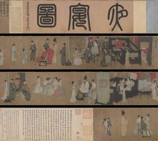 韩熙载夜宴图