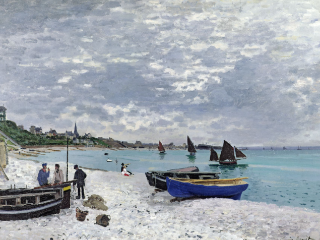 圣阿德斯海滩 – 克劳德·莫奈