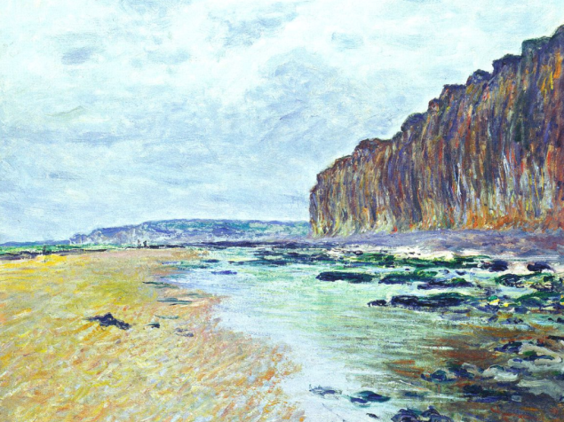 0Low Tide at Varengeville – 克劳德·莫奈