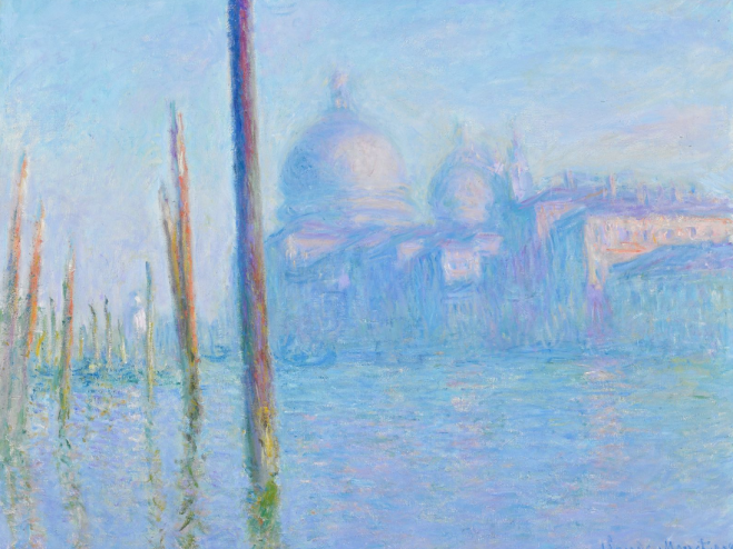 威尼斯大运河 – 克劳德·莫奈