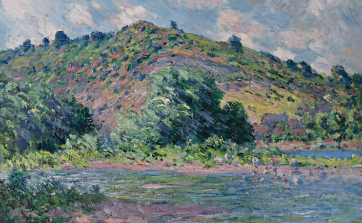 维尔兹港塞纳河畔 – 克劳德·莫奈