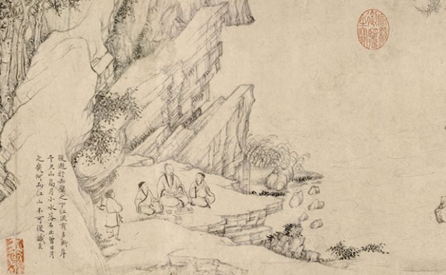 乔仲常《后赤壁赋图》：人生如梦，低谷时该有一份豁达