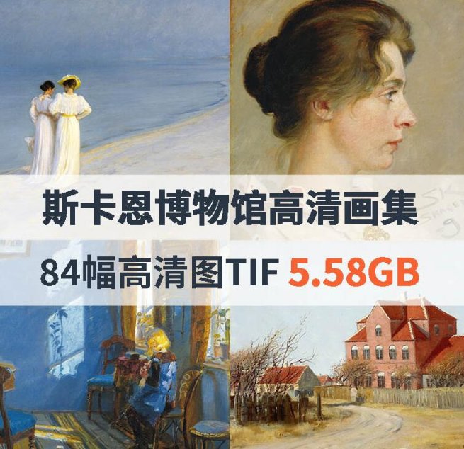 丹麦斯卡恩博物馆高清画集
