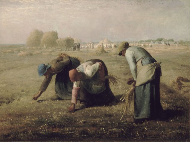 拾穗者The Gleaners – 米勒