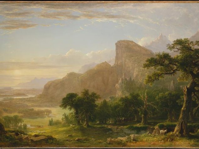 Landscape, Scene from “Thanatopsis”